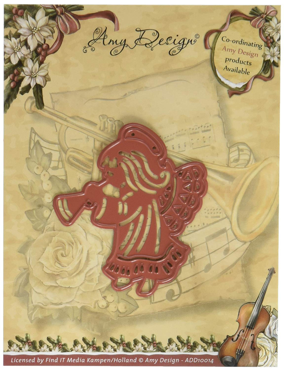 Find It Trading Angel Amy Design Vintage Christmas Die