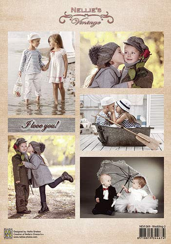 Nellie's Vintage Prints- Wedding 2 NEVI069