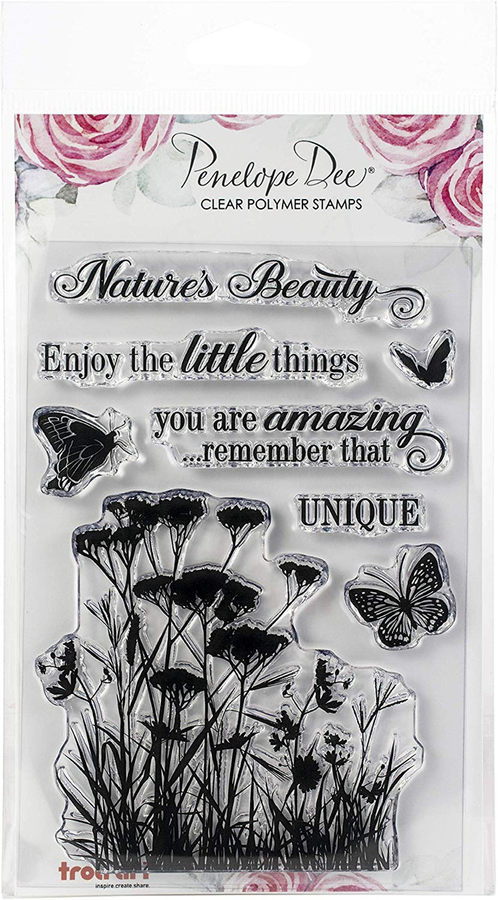 Penelope Dee PD1907 Meadow Stamp-Meadowy,