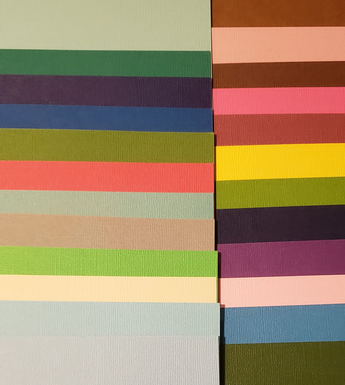 Darice 12x12 Paper Pack Containing 24 Colors