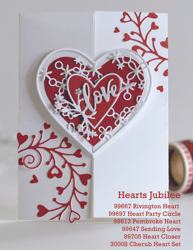 Memory Box Heart Closer Cutting Die Set 99705