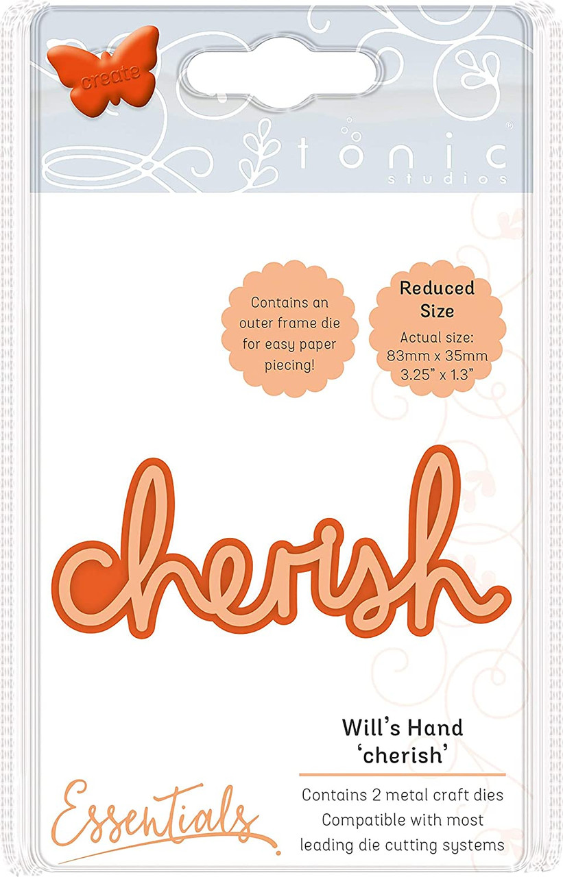 Tonic Studios Essentials Miniature Moments Sentiment Die-Cherish
