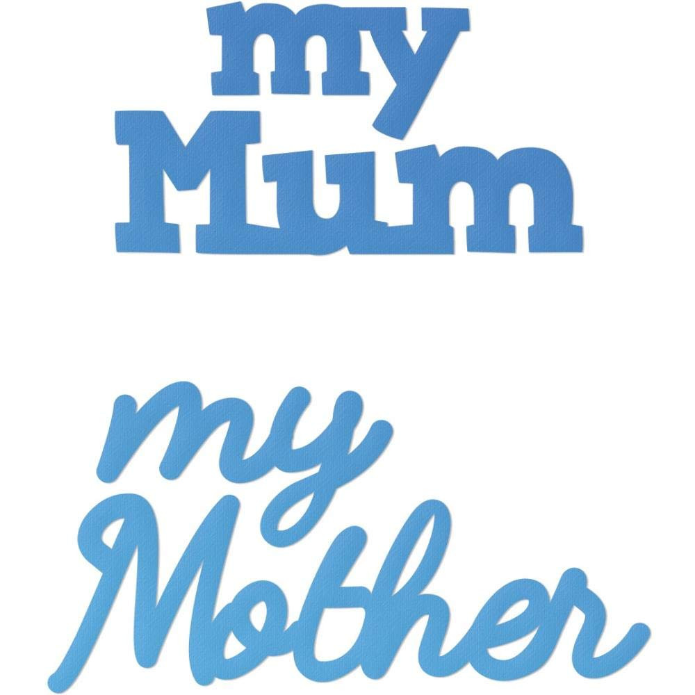 Couture Creations CO726084 My Mum My Mother Mini Steel Die