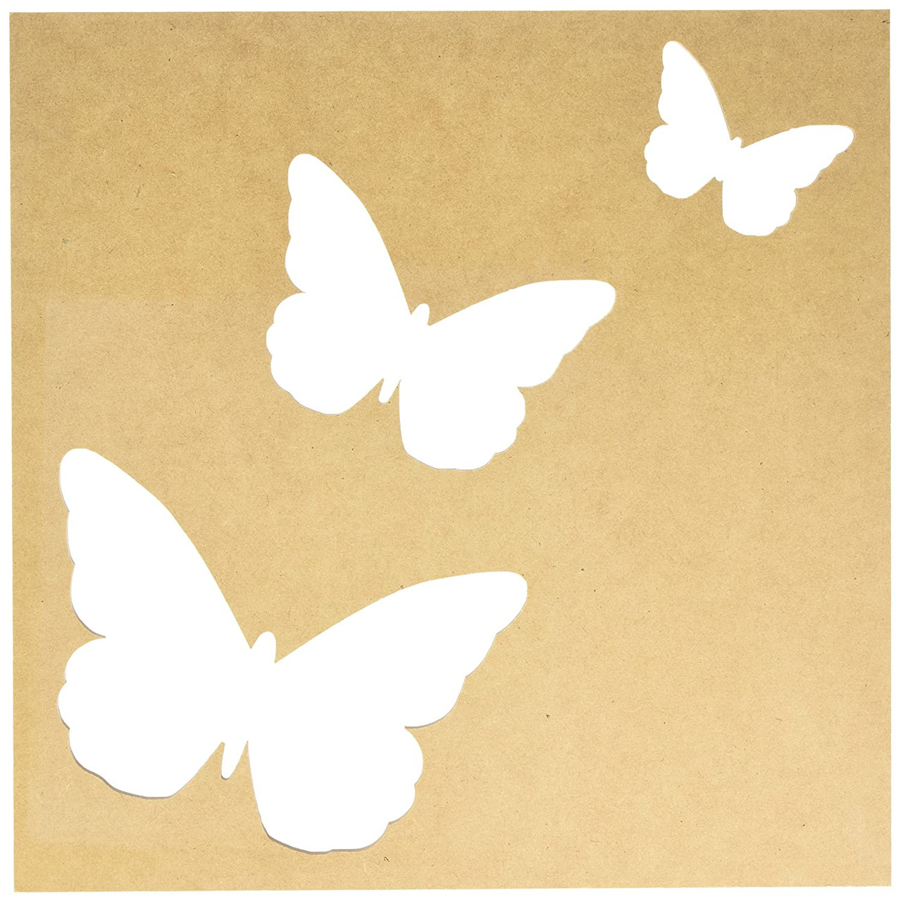 Kaisercraft SB2172 Beyond The Page MDF Flutter Silhouette Wall Art Frame, 12 by 12-Inch