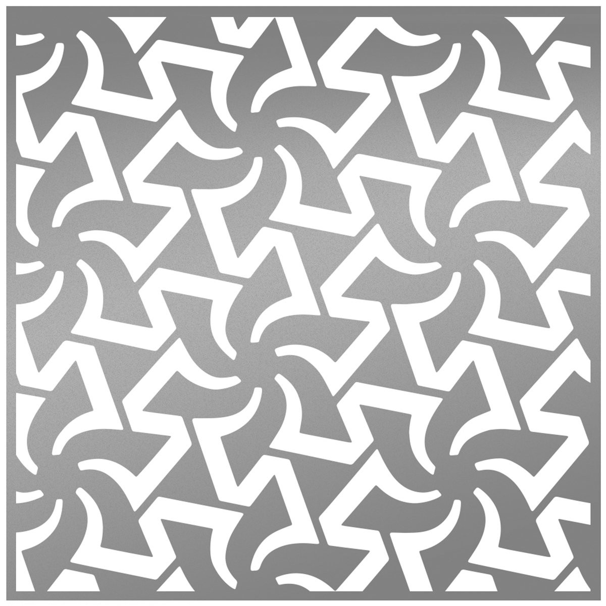 Ultimate Crafts L'Aquarelle Stencil 6'X6'-Spinning Pinwheels