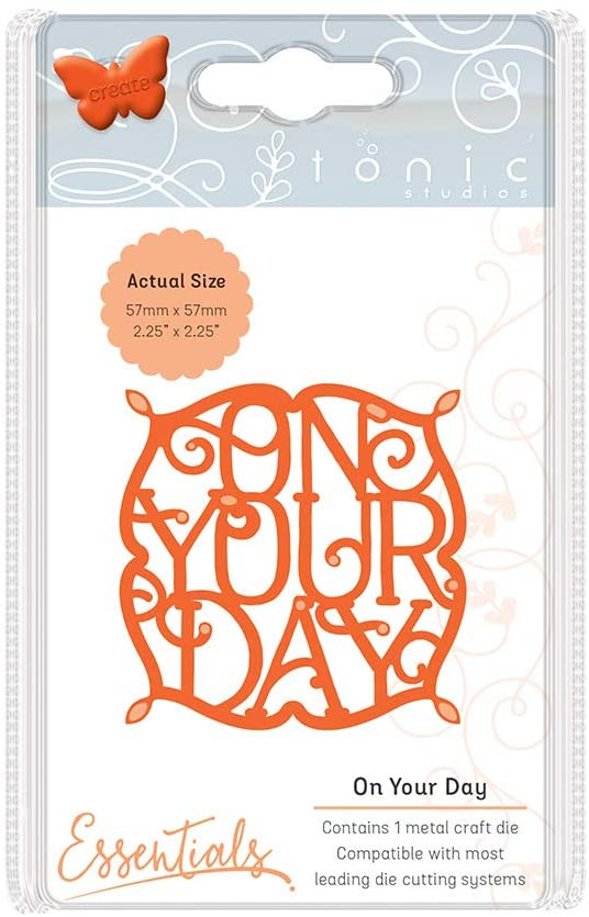 Tonic Studios - Miniature Moments - On Your Day Die Set - 1253e