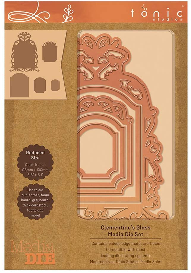 Tonic Studios Media Die Sets, Copper, Medium