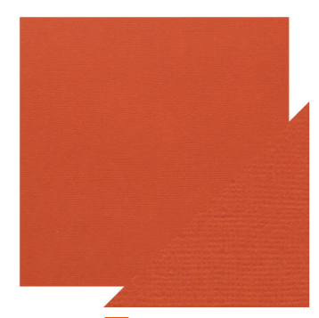 Craft Perfect Classsic Card Weave Texture - Brick Red