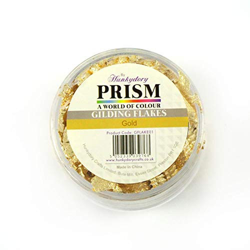 Hunkydory- Prism Gilding Flakes- Gold- GFLAKE01
