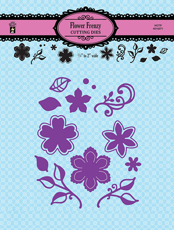 HOTP 15 Flower Frenzy Cutting Dies