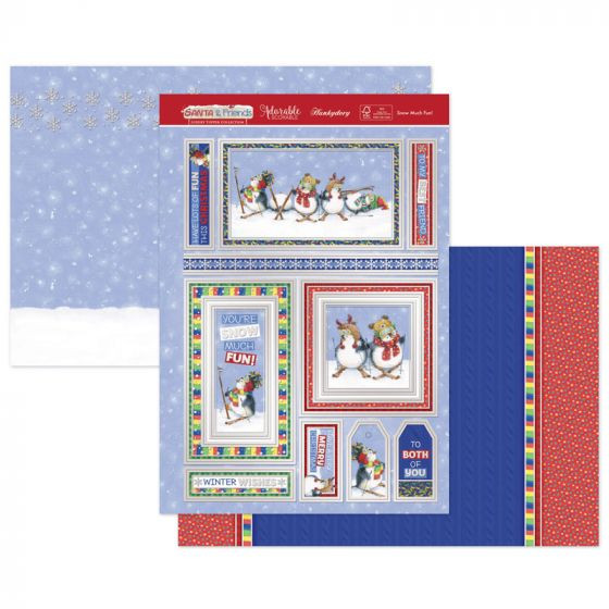 Hunkydory Crafts Christmas 2020 Santa & Friends - Snow Much Fun!