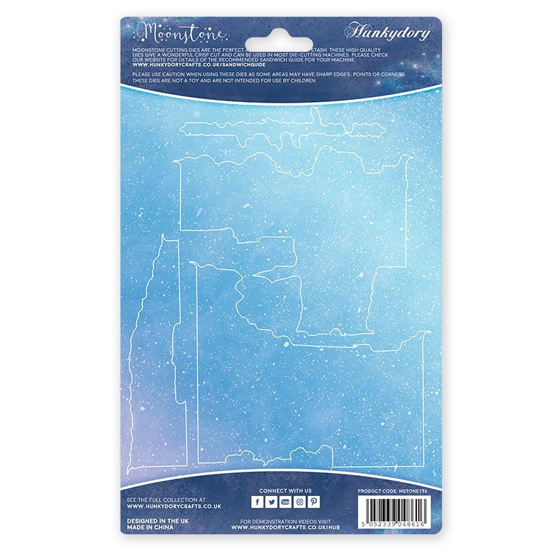 Hunkydory Crafts - Rural Escapes - Moonstone - Wild at Heart Dies