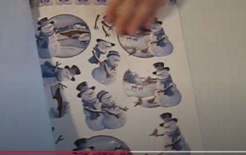 Class Kit 6-- Make Beautiful Christmas Card Embellishments Using Border and Corner Stickers with 3-D Decoupage Sheets