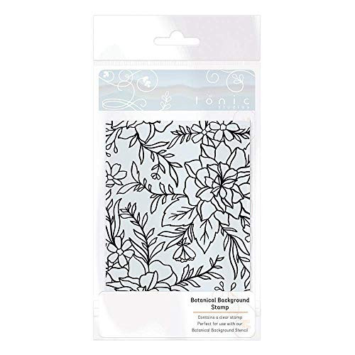 Tonic Studios- Botanical Background Stamp