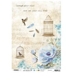 Studio Light- Jenine's Mindful Art Rice Paper Sheet A4