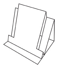 Craft Style Products- 6"x6" Outer Dimension Card Blanks & Envelopes- white 5 pack