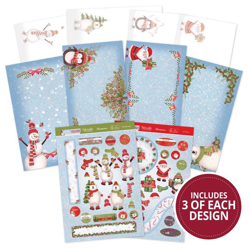 Hunkydory Frosty Friends Concept Card Collection FROSTY101