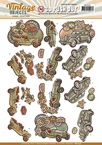 Find It Trading Scrapbooking, Vintage Cars