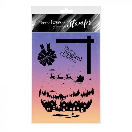 Hunkydory For the Love of Stamps- Santa's Journey - A6 Stamp Set