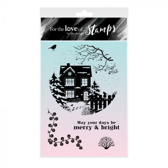 Hunkydory For the Love of Stamps- Home for Christmas - A6 Stamp Set