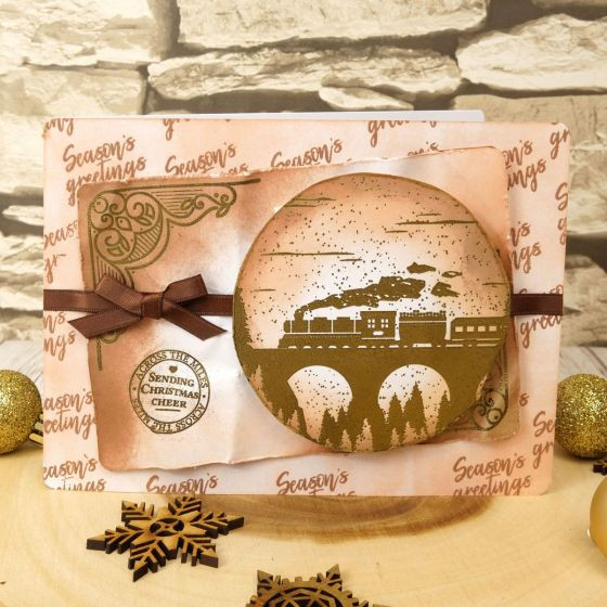Hunkydory For the Love of Stamps- Christmas Express - A6 Stamp Set