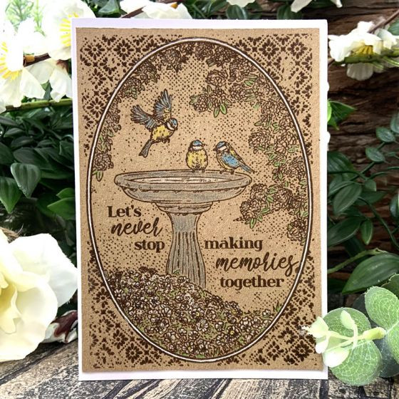 Hunkydory For the Love of Stamps- A Refreshing Dip - A6 Stamp Set