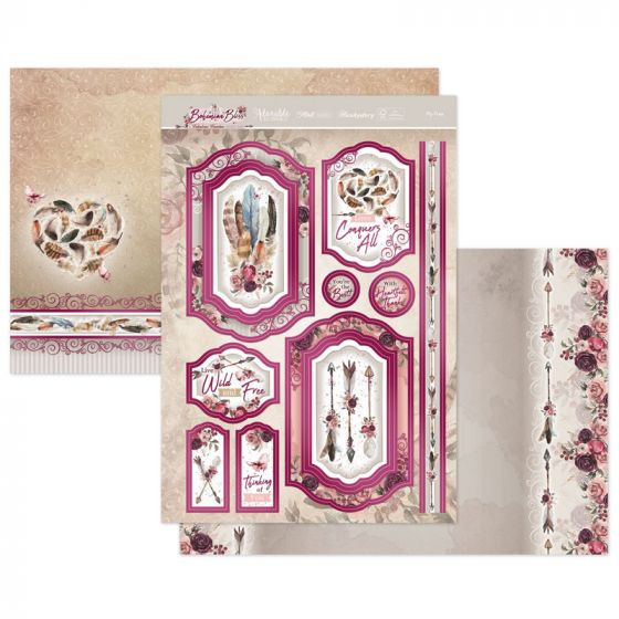 Hunkydory Crafts- Bohemian Bliss Fabulous Finishes Topper Collection- BLISS101
