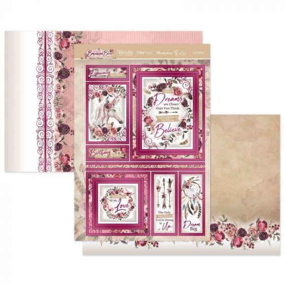 Hunkydory Crafts- Bohemian Bliss Fabulous Finishes Topper Collection- BLISS101