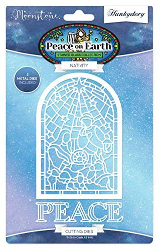 Hunkydory Moonstone Die- Peace on Earth - Nativity MSTONE225