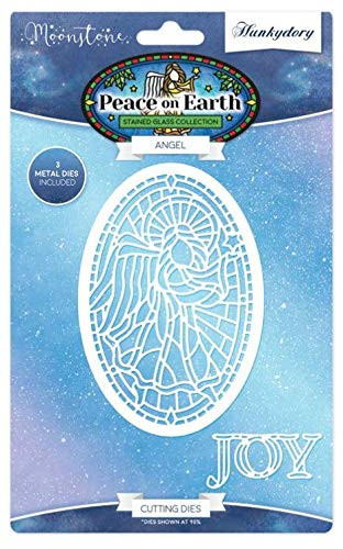 Hunkydory Moonstone Die- Peace on Earth - Angel MSTONE224