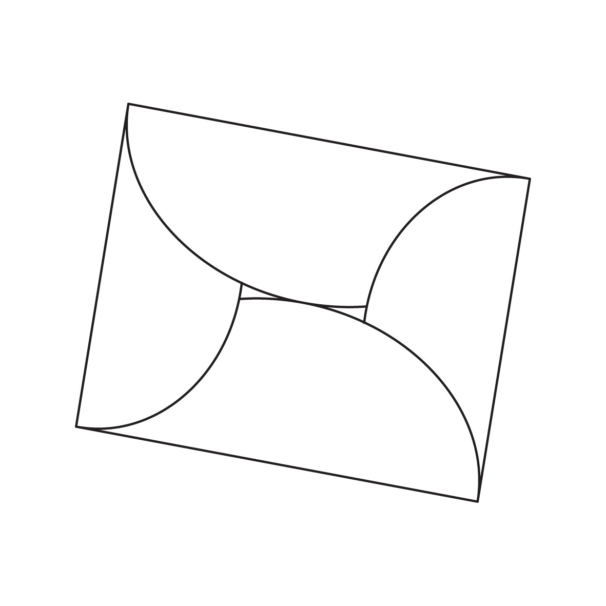 Craft Style Products- 5x7" Petal Fold Cards