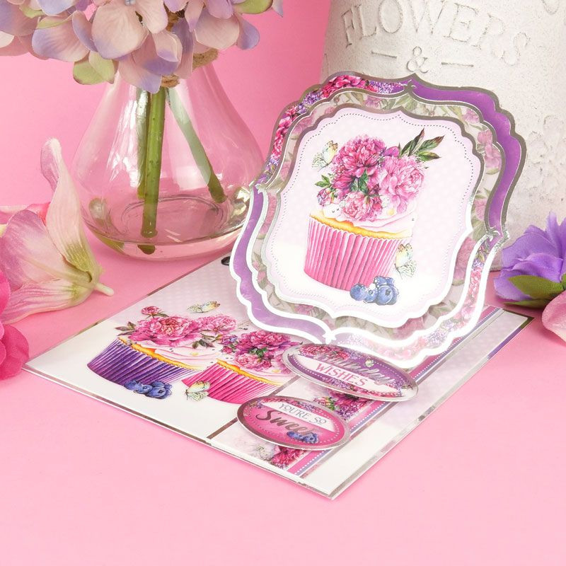 Hunkydory Crafts Peony Promise - Oh So Sweet - 3pc Topper Set