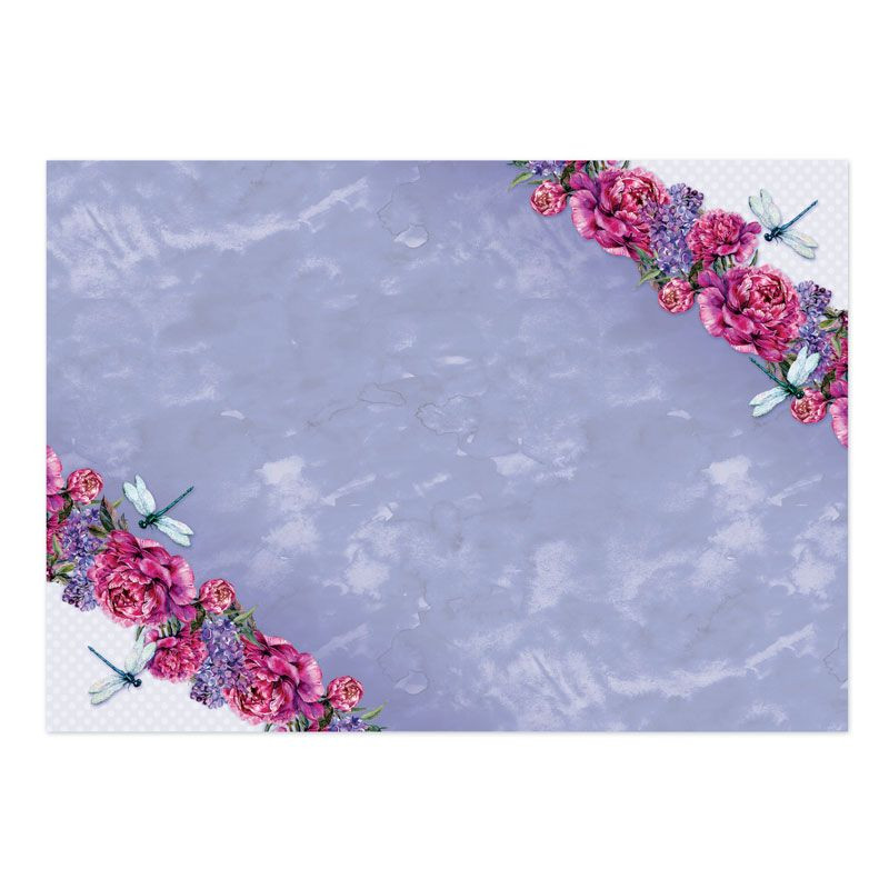 Hunkydory Crafts Peony Promise - 3pc Tranquil Moments Topper Set