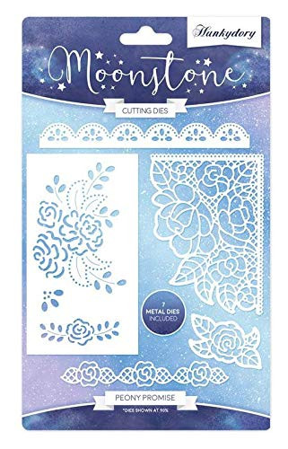 Moonstone Peony Promise Cutting Die Set