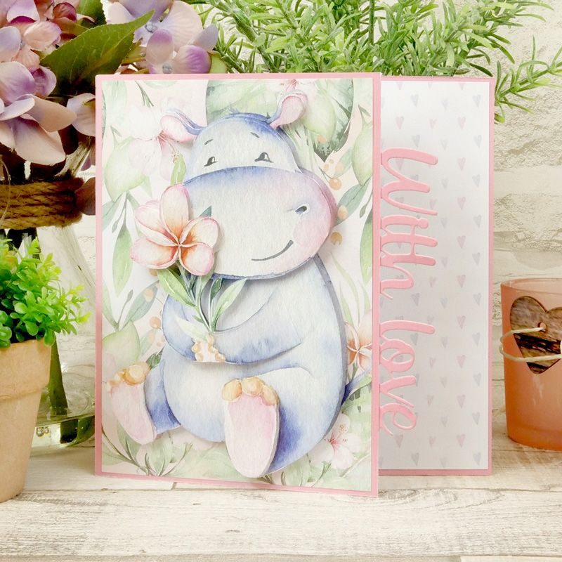 HunkyDory Crafts The Little Book of Happy Hippo - 144 Pages 24 Images