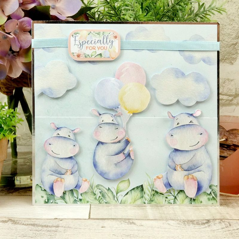 HunkyDory Crafts The Little Book of Happy Hippo - 144 Pages 24 Images