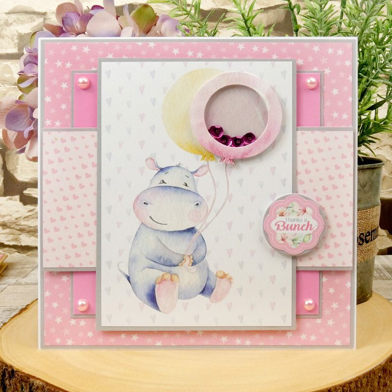 HunkyDory Crafts The Little Book of Happy Hippo - 144 Pages 24 Images