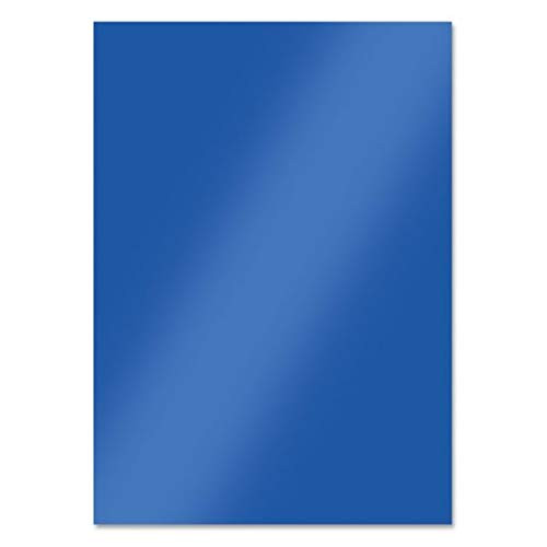 Hunkydory Crafts Mirri Essentials - Blue Shimmer 220gsm Mirror Card MCD505