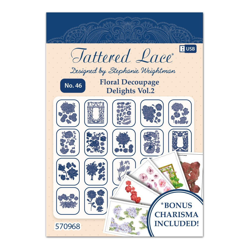 USB No 46: Floral Decoupage Delights Vol 2