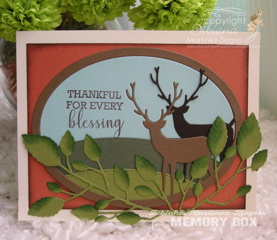 Memory Box Clear Stamp Set CL5214 Each Day is a Blessing