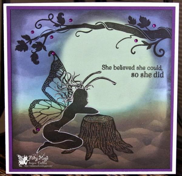 Fairy Hugs Stamp - Melia