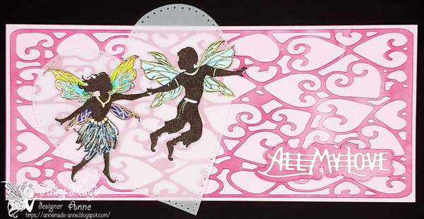 Fairy Hugs Stamp -Ginko & Kenzie Fairies