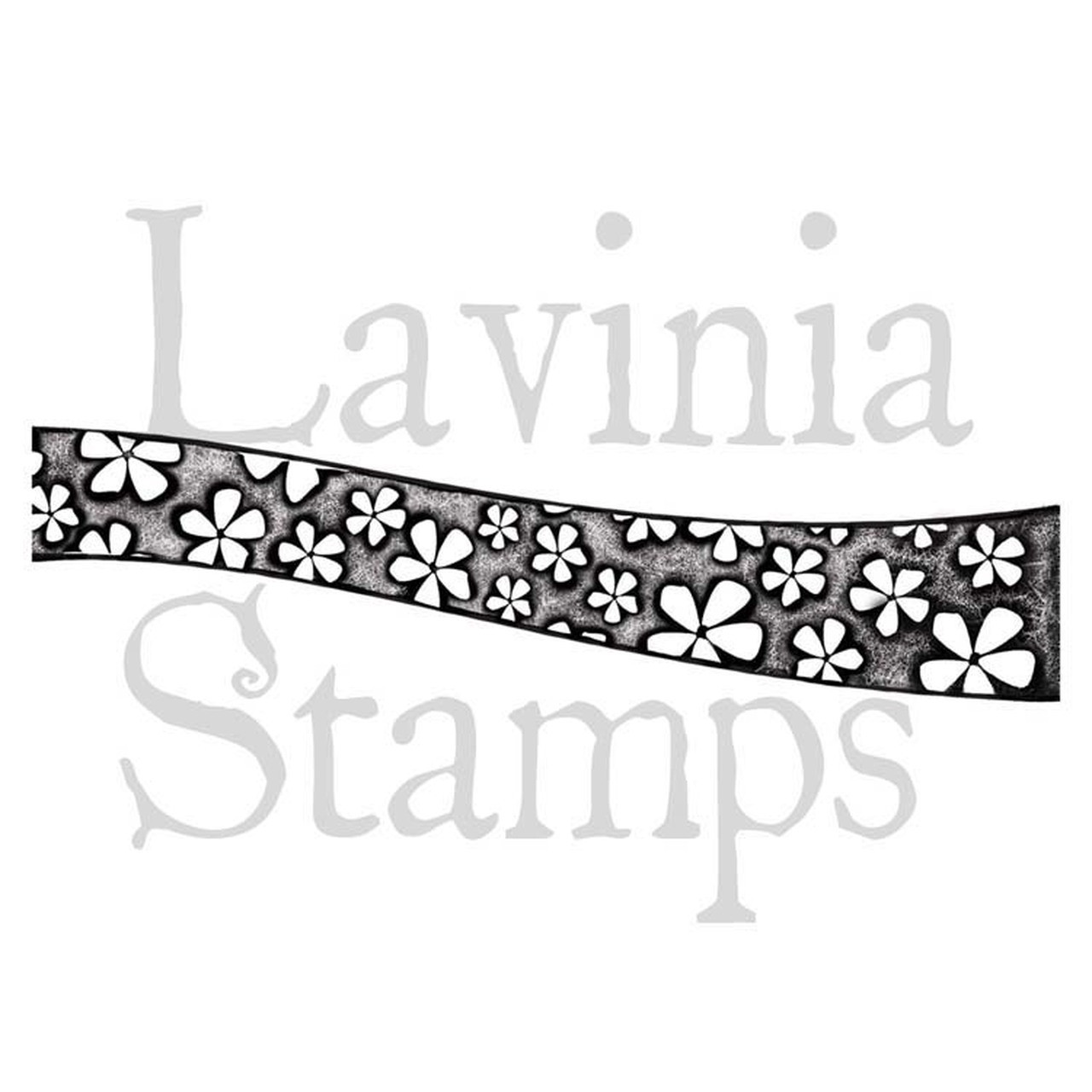 Lavinia Clear Stamps- Hill Border Large Flower