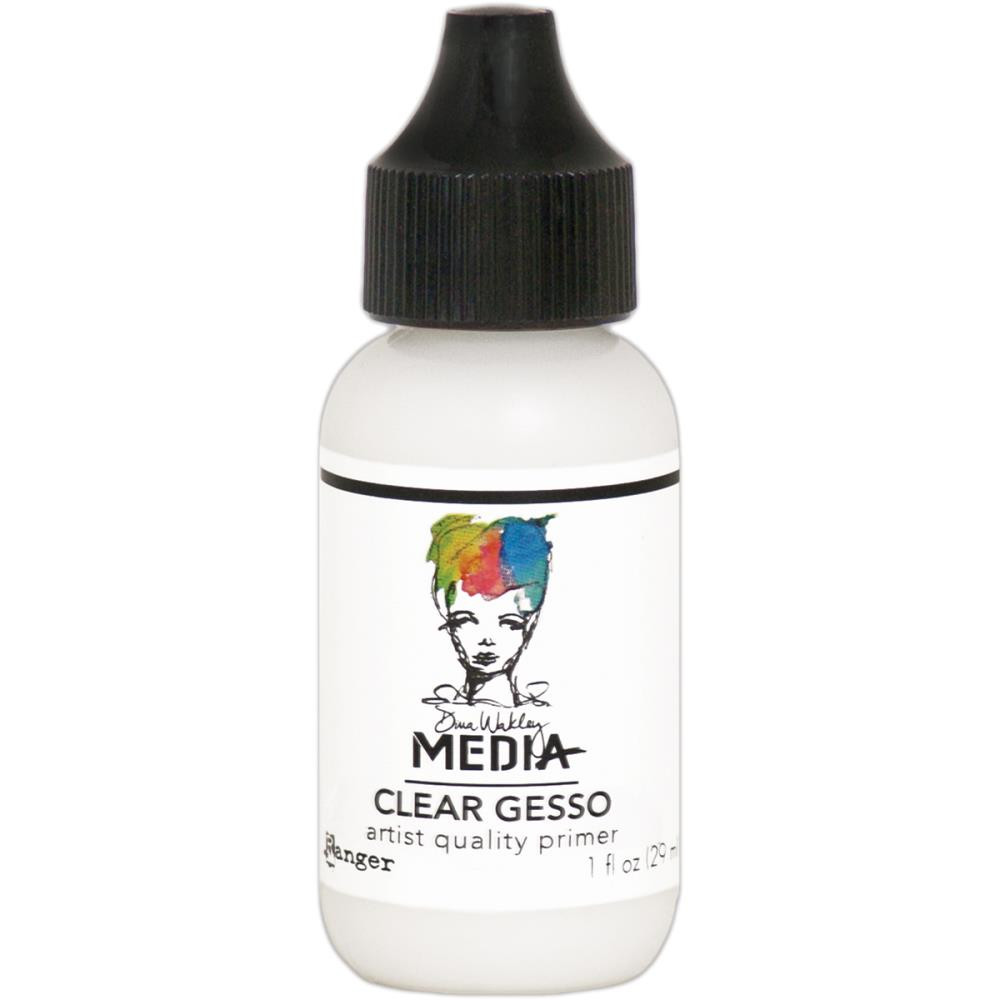Ranger DIna Wakley Media Clear Gesso - 1 fl. Ounce Bottle