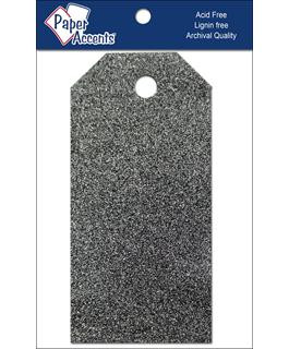 Paper Accents Craft Tags Extra Small- Glitz Midnight