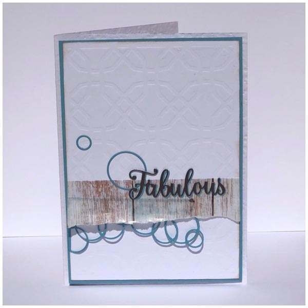 Creative Designs 5x7" Stencil Geometry3 Rectangle