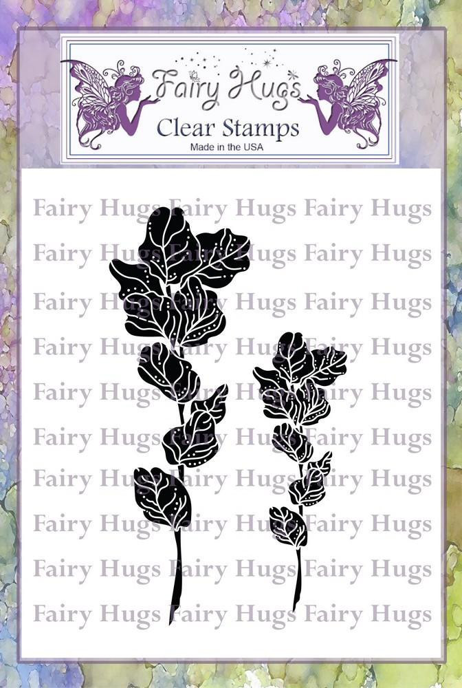 Fairy Hugs Stamp - Wild Leaves