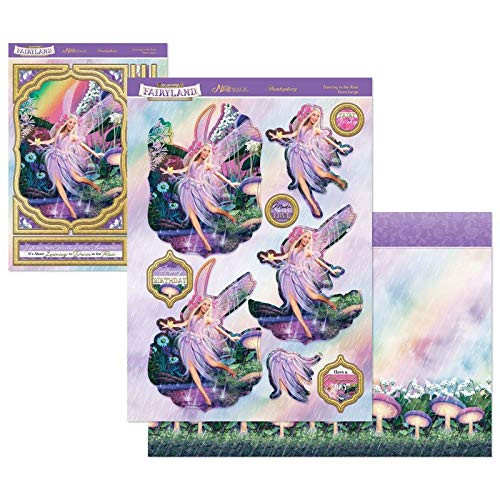 Hunkydory Crafts Welcome to Fairyland Mirri Magic Deco-Large Set - Dancing in The Rain