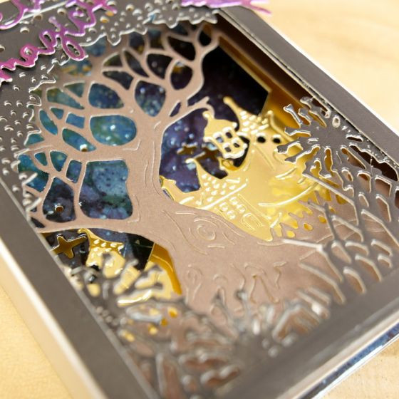 Hunkydory Moonstone Dies - Magical Tree Scene