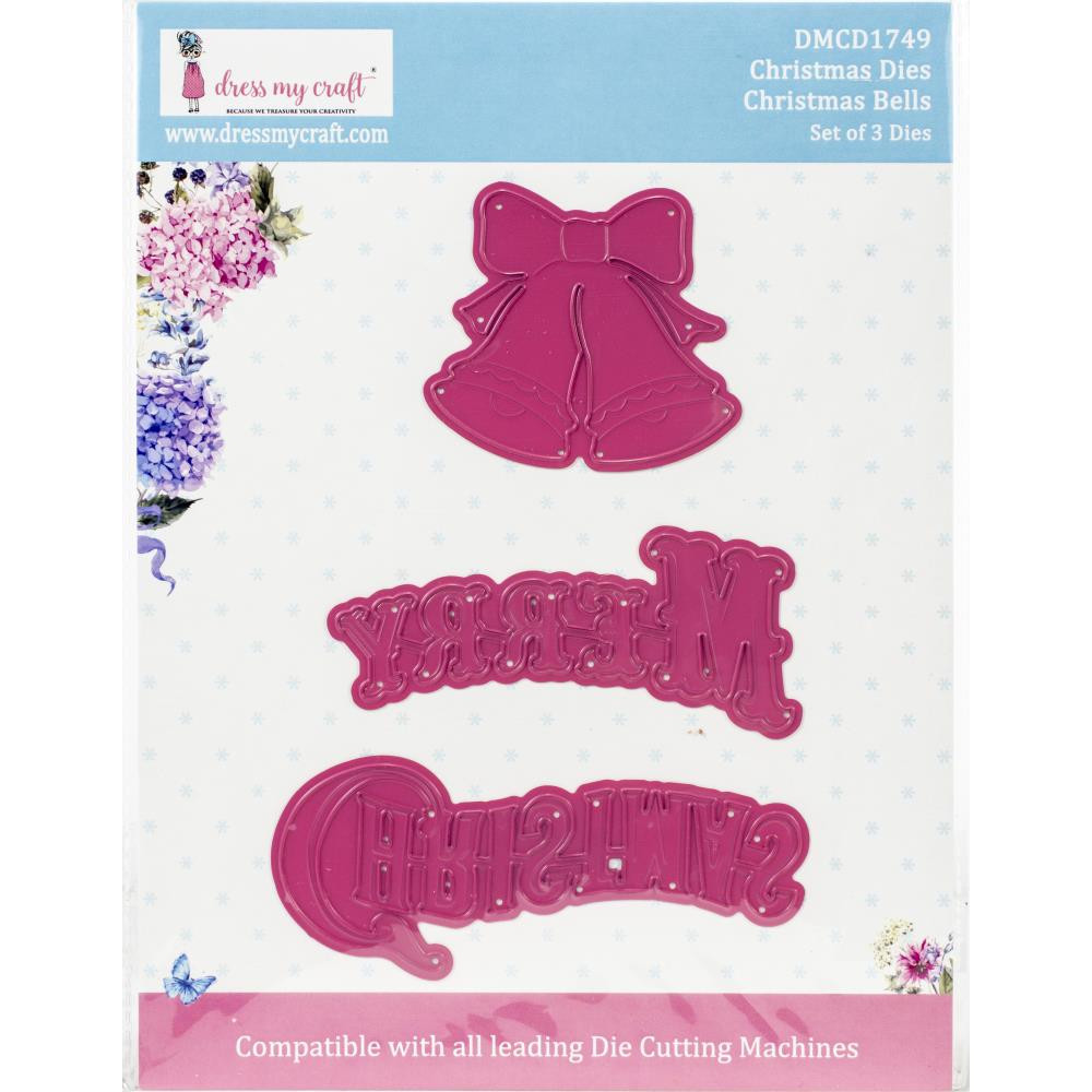 Dress My Craft Christmas Dies Cutting Dies Christmas Bells
